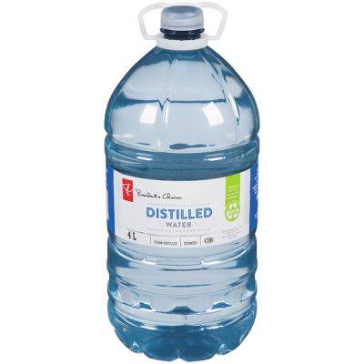 4 Litre Bottle of Distilled Water